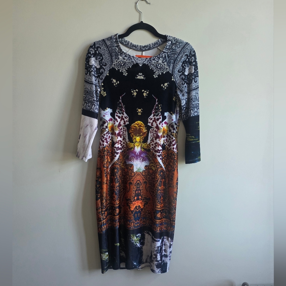 Clover Canyon - Exquisite Design Long Sleeve Dress - Size Medium